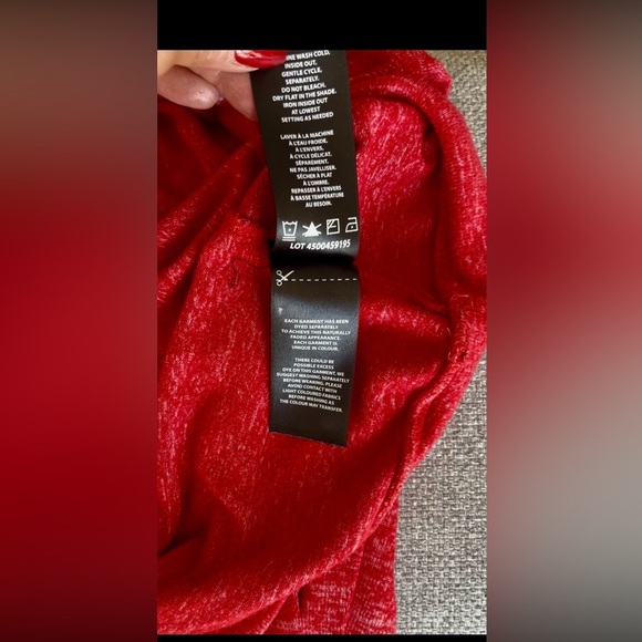 Buffalo David Bitton Women's Red Heart Sweatshirt - Picture 11 of 13